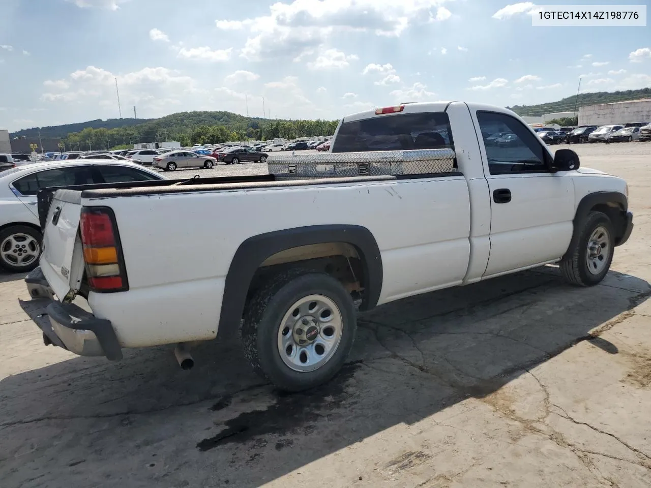 2004 GMC New Sierra C1500 VIN: 1GTEC14X14Z198776 Lot: 70616494