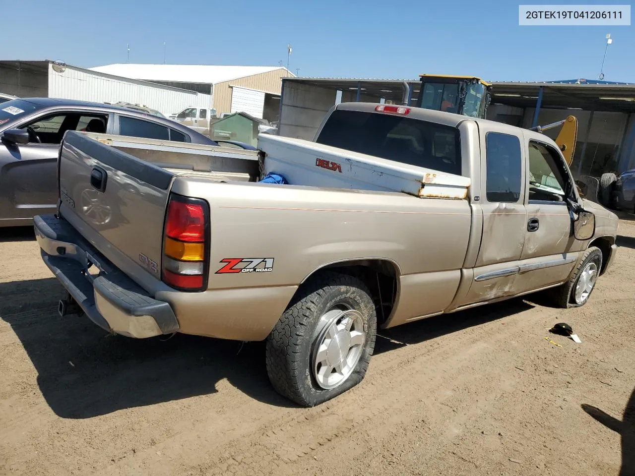 2004 GMC New Sierra K1500 VIN: 2GTEK19T041206111 Lot: 70673424