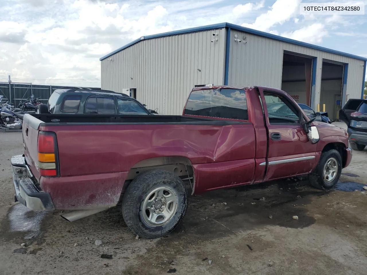 2004 GMC New Sierra C1500 VIN: 1GTEC14T84Z342580 Lot: 70686004