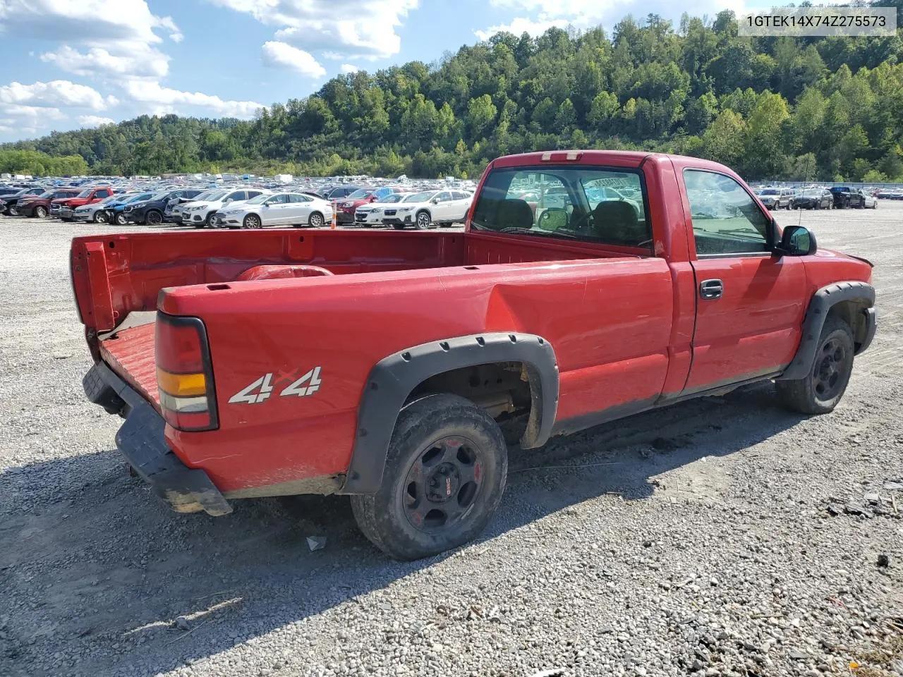 2004 GMC New Sierra K1500 VIN: 1GTEK14X74Z275573 Lot: 70749224