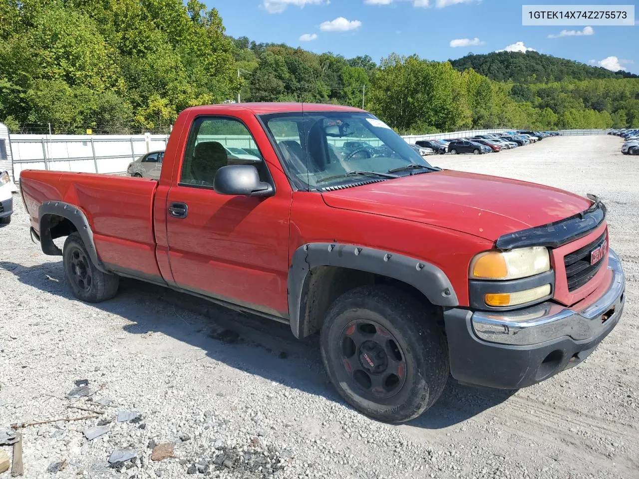 2004 GMC New Sierra K1500 VIN: 1GTEK14X74Z275573 Lot: 70749224