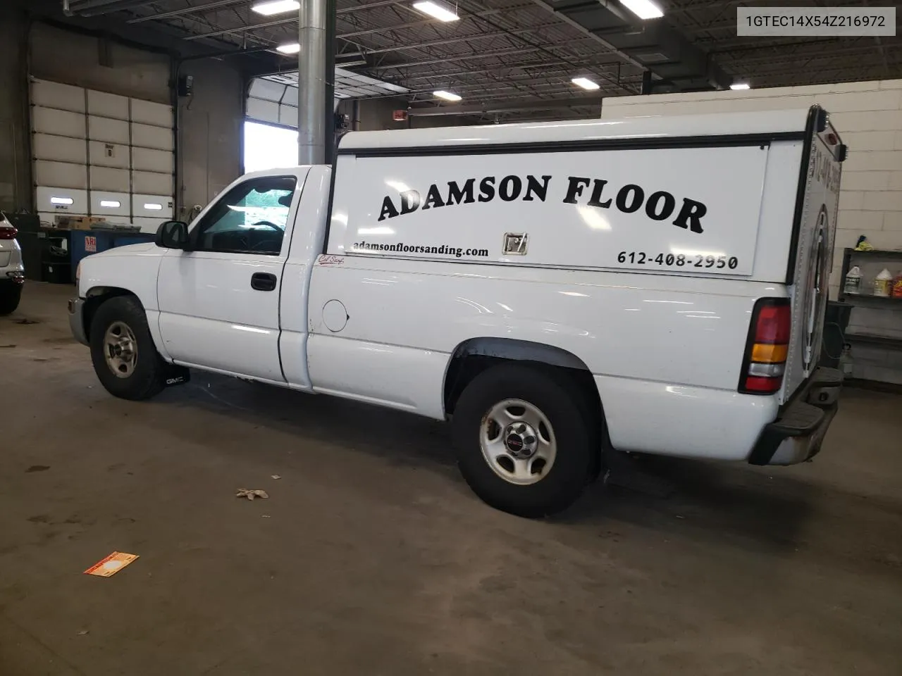 2004 GMC New Sierra C1500 VIN: 1GTEC14X54Z216972 Lot: 71879414