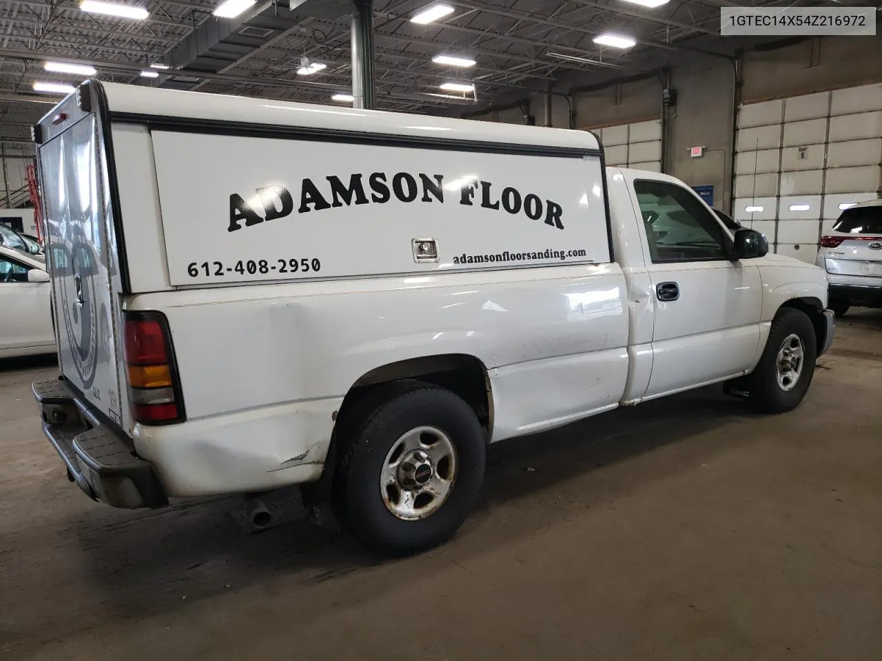 2004 GMC New Sierra C1500 VIN: 1GTEC14X54Z216972 Lot: 71879414