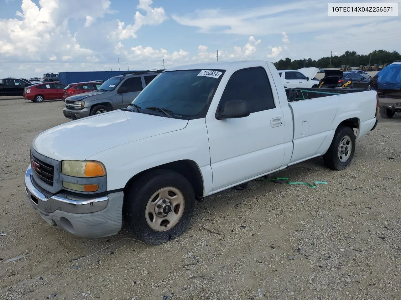 2004 GMC New Sierra C1500 VIN: 1GTEC14X04Z256571 Lot: 71952624