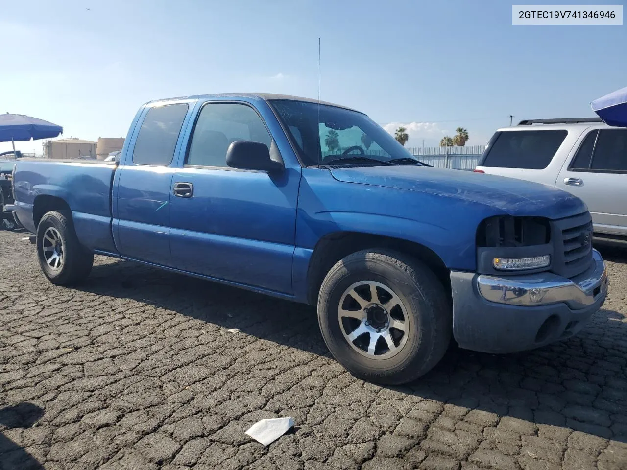 2004 GMC New Sierra C1500 VIN: 2GTEC19V741346946 Lot: 71953314