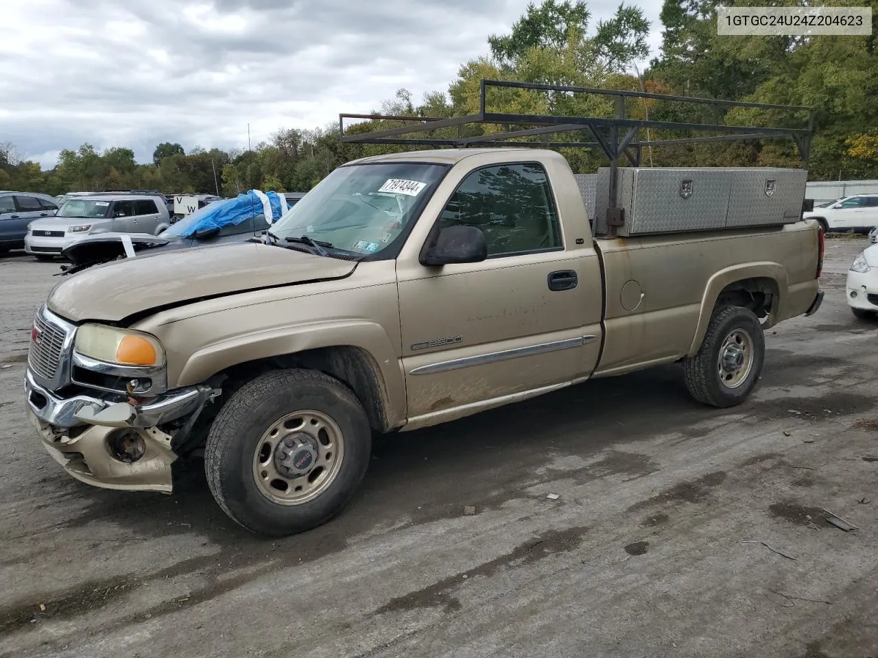 2004 GMC New Sierra C2500 VIN: 1GTGC24U24Z204623 Lot: 71974344