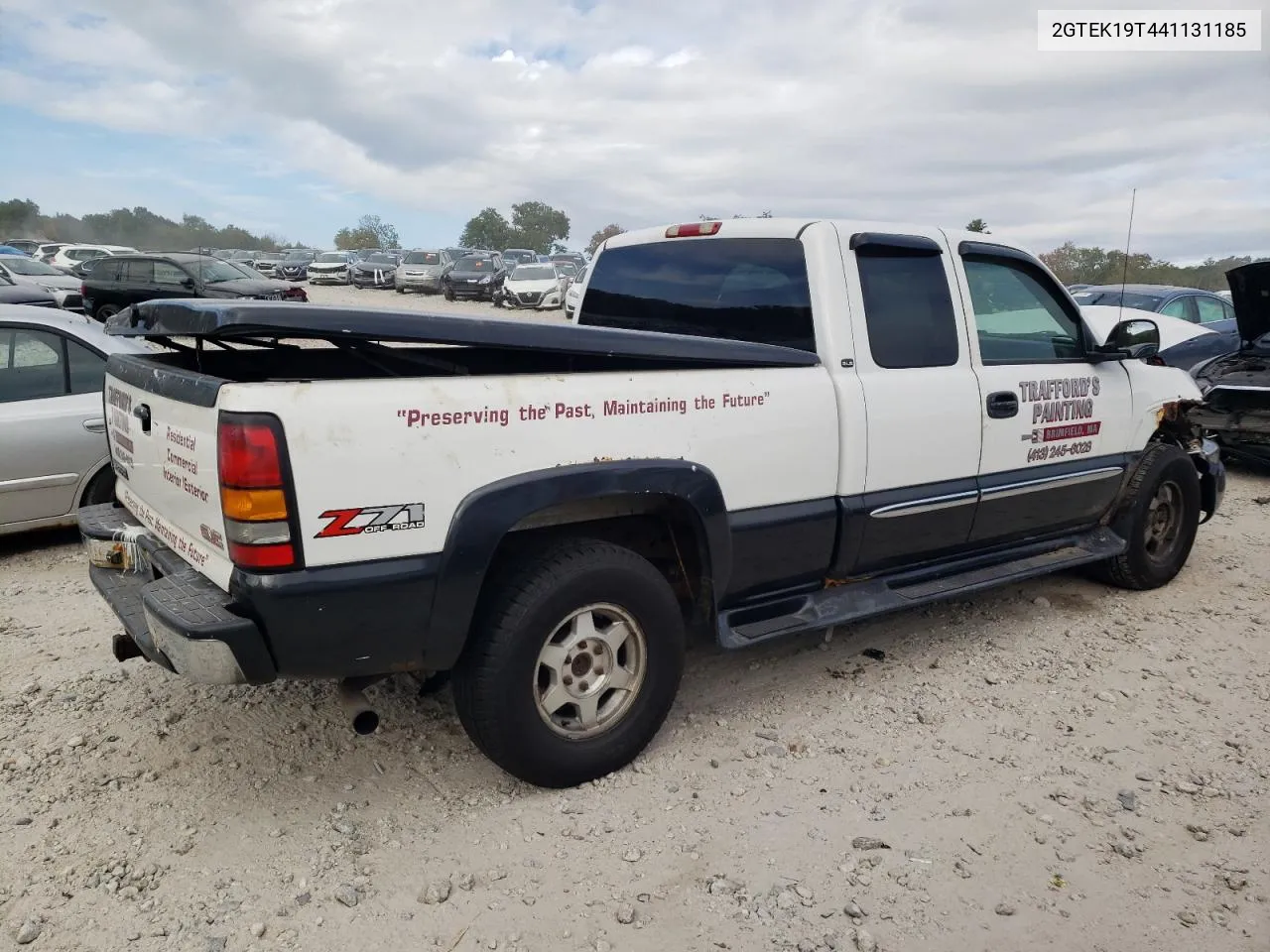 2004 GMC New Sierra K1500 VIN: 2GTEK19T441131185 Lot: 72038724