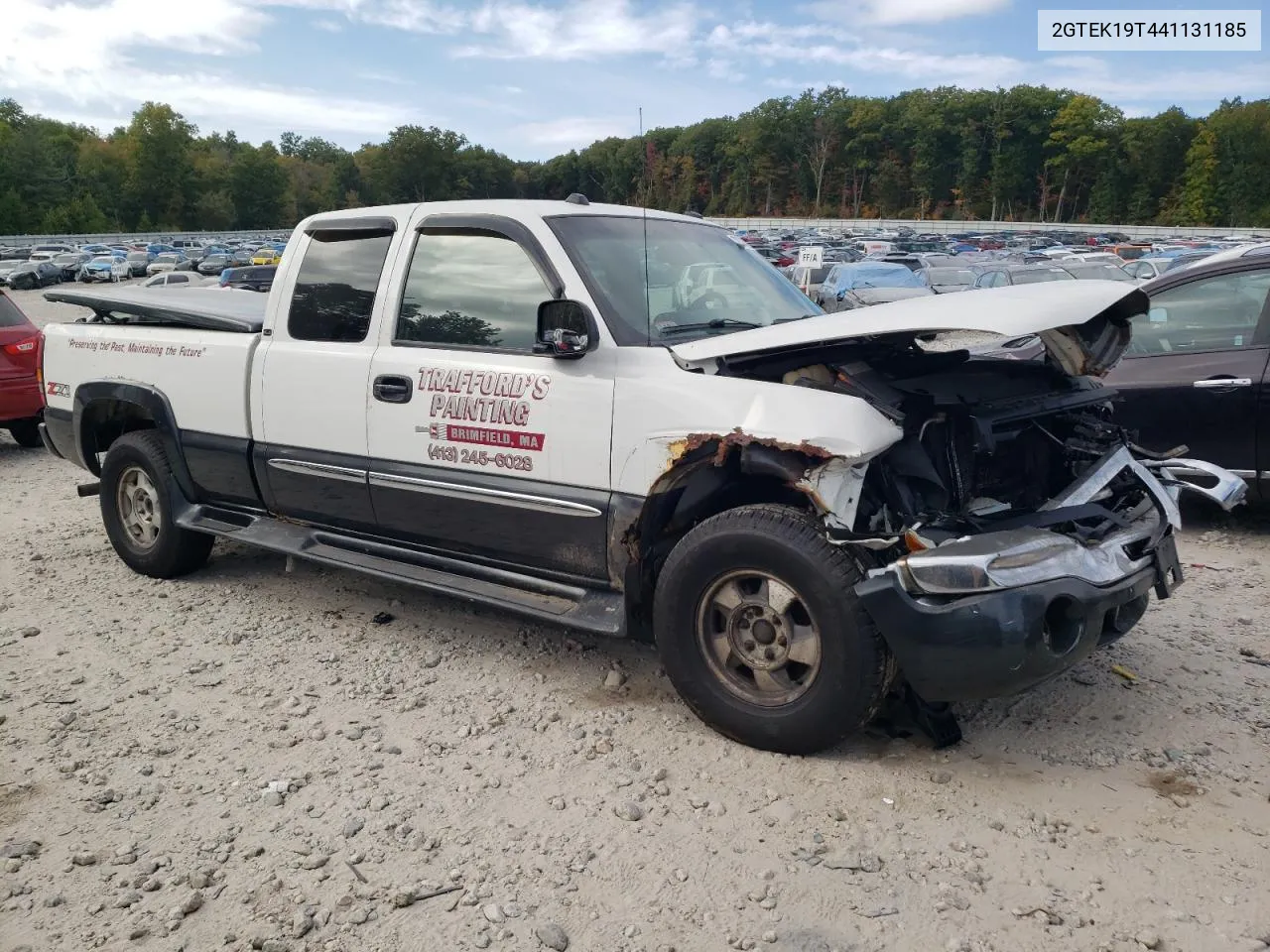 2004 GMC New Sierra K1500 VIN: 2GTEK19T441131185 Lot: 72038724