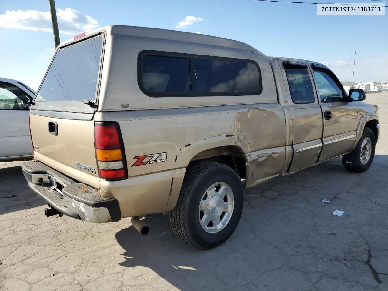 2004 GMC New Sierra K1500 VIN: 2GTEK19T741181711 Lot: 72340264