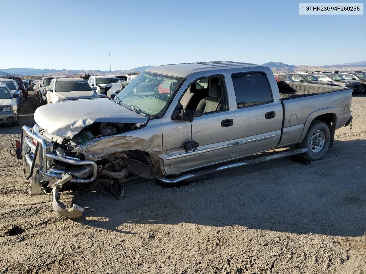 2004 GMC Sierra K2500 Heavy Duty VIN: 1GTHK23G94F260255 Lot: 72744044