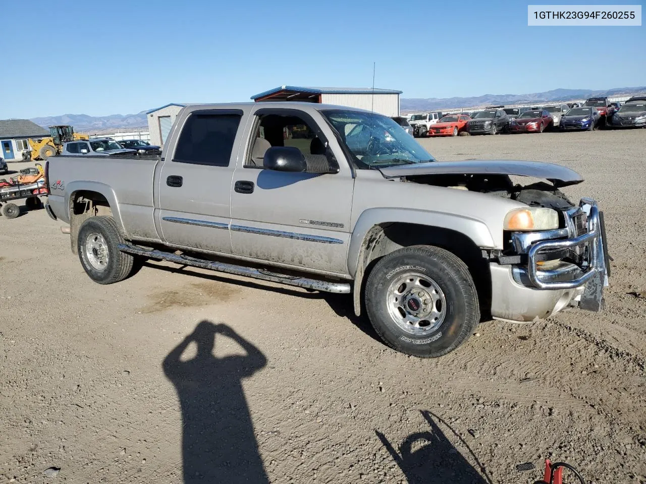 2004 GMC Sierra K2500 Heavy Duty VIN: 1GTHK23G94F260255 Lot: 72744044