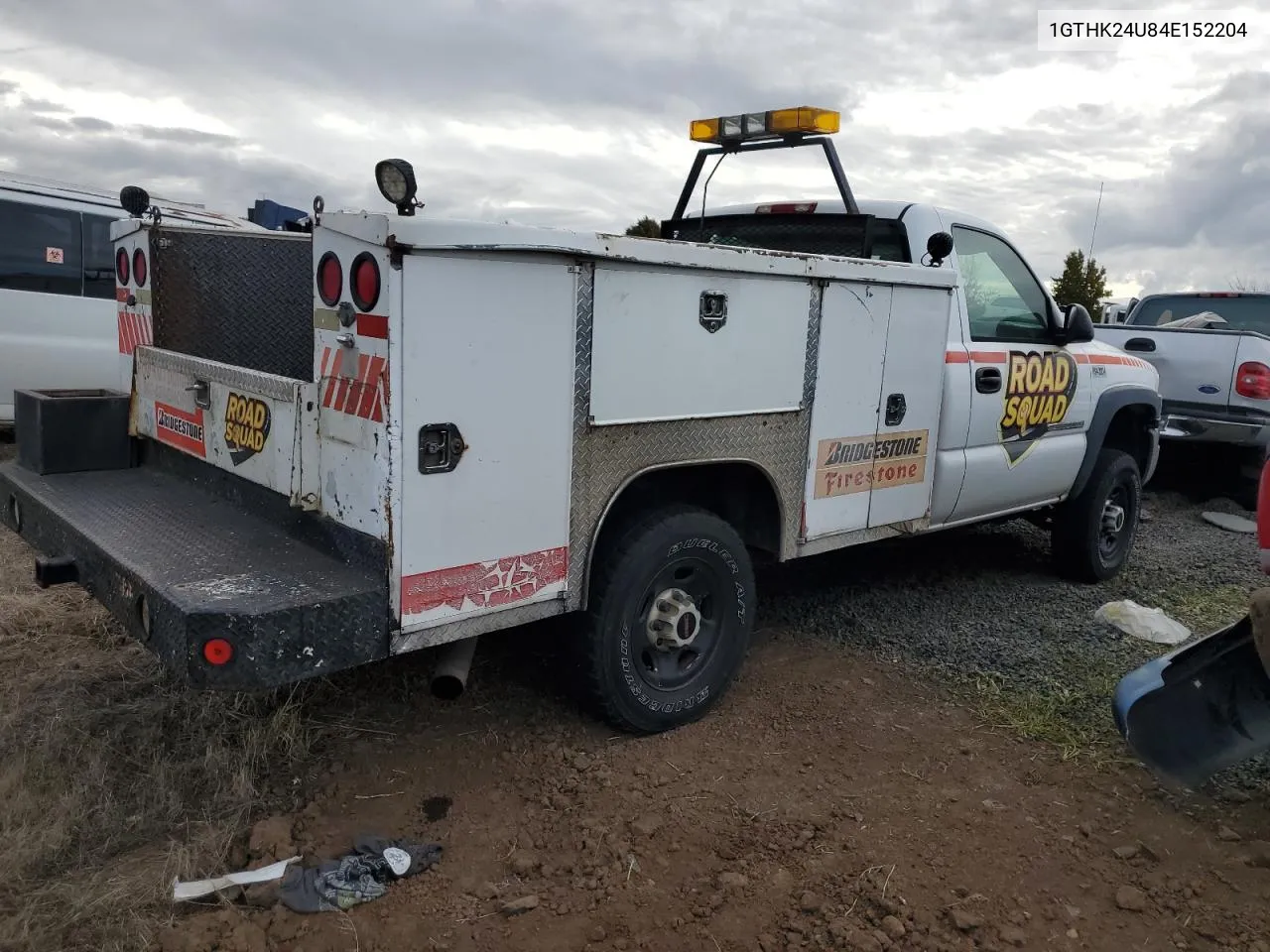 2004 GMC Sierra K2500 Heavy Duty VIN: 1GTHK24U84E152204 Lot: 72818124