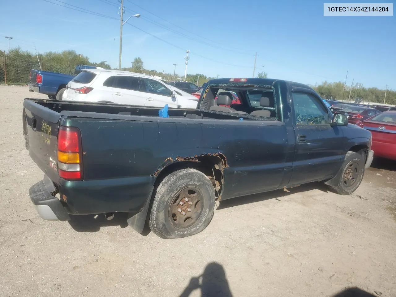 2004 GMC New Sierra C1500 VIN: 1GTEC14X54Z144204 Lot: 73034444