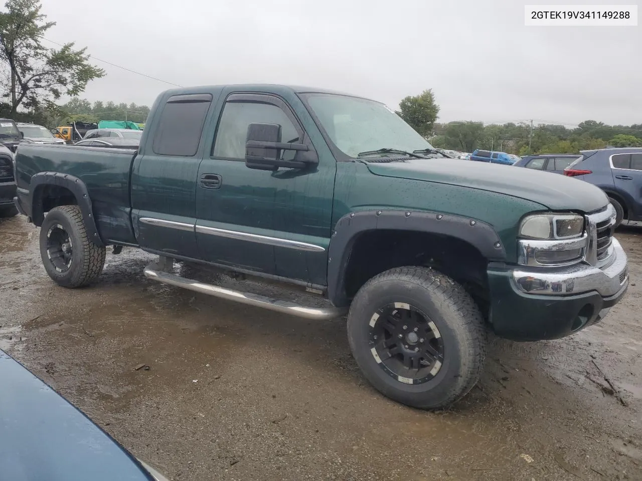 2004 GMC New Sierra K1500 VIN: 2GTEK19V341149288 Lot: 73576694