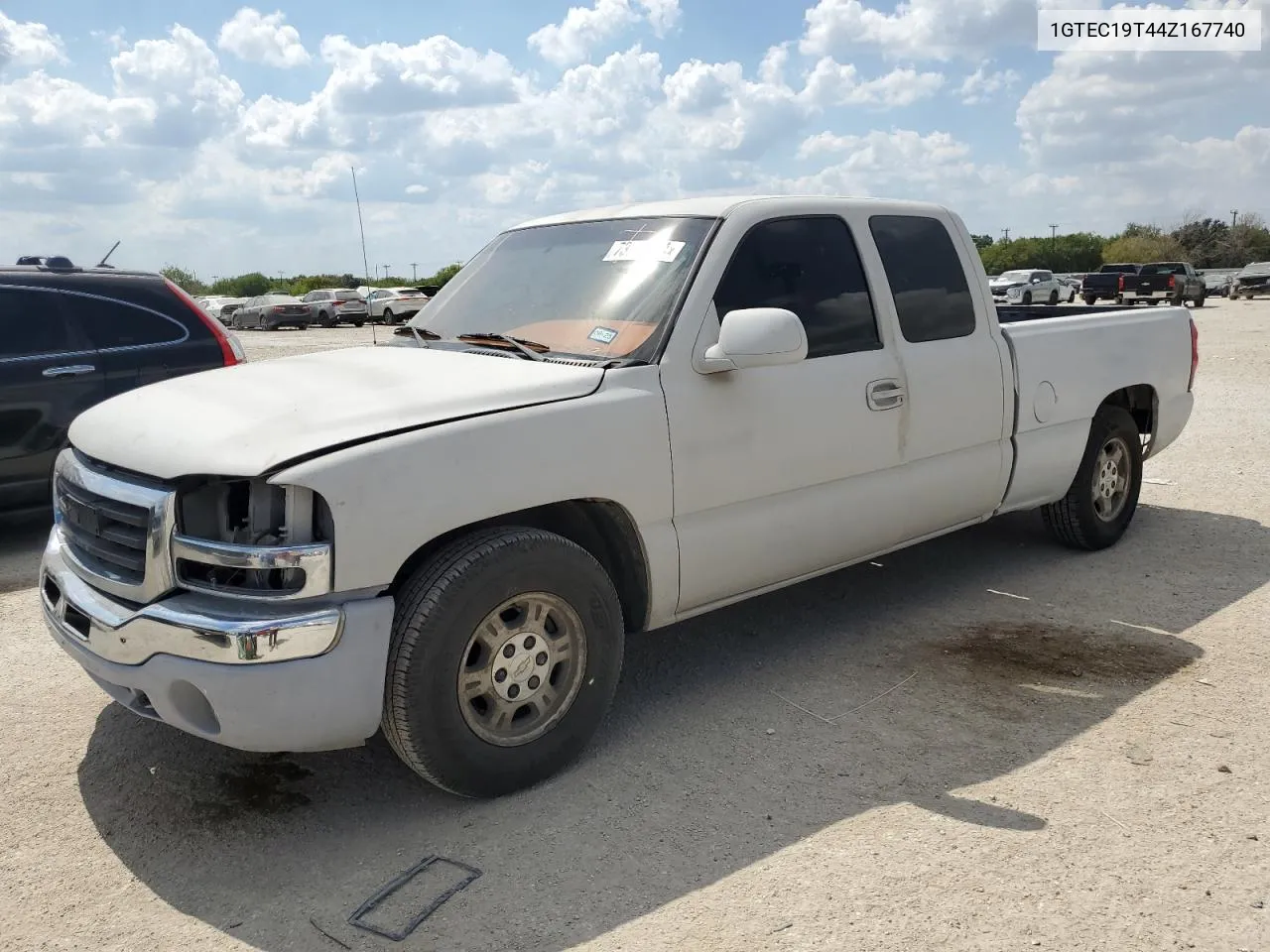 2004 GMC New Sierra C1500 VIN: 1GTEC19T44Z167740 Lot: 73767904