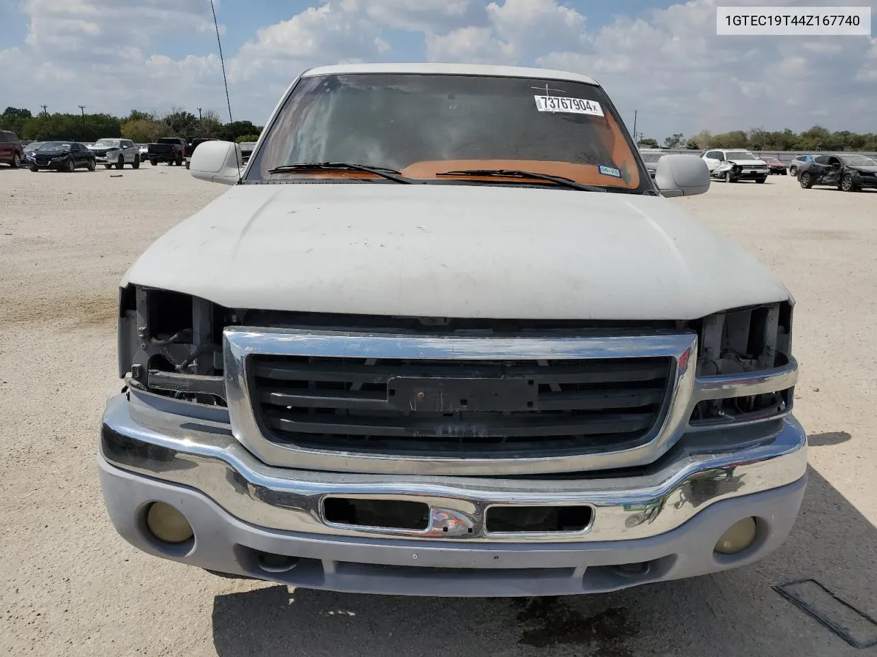 2004 GMC New Sierra C1500 VIN: 1GTEC19T44Z167740 Lot: 73767904