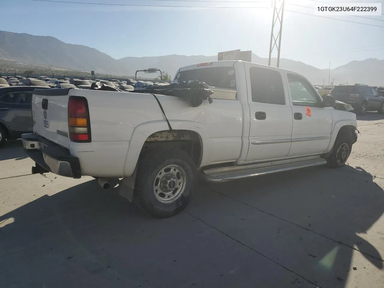 2004 GMC Sierra K2500 Crew Cab VIN: 1GTGK23U64F222399 Lot: 74041434