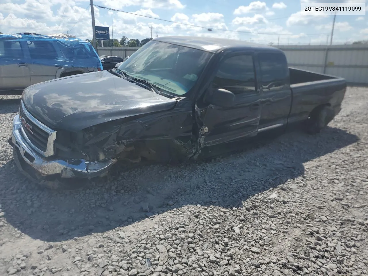 2004 GMC New Sierra C1500 VIN: 2GTEC19V841119099 Lot: 74103154