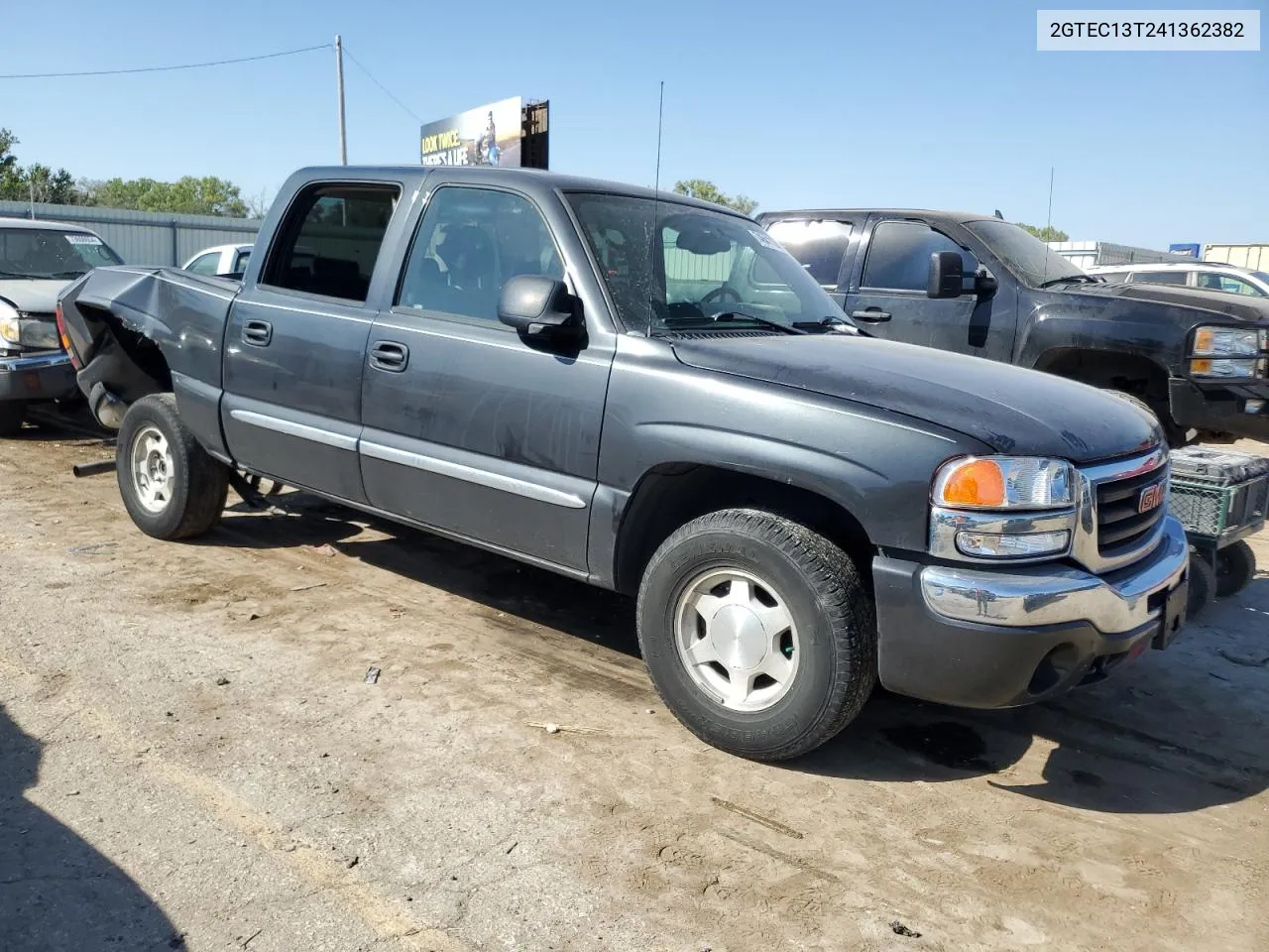 2004 GMC New Sierra C1500 VIN: 2GTEC13T241362382 Lot: 74641124