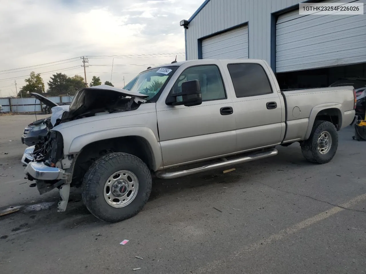 2004 GMC Sierra K2500 Heavy Duty VIN: 1GTHK23254F226026 Lot: 75353064