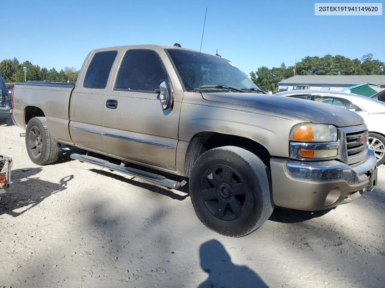 2004 GMC New Sierra K1500 VIN: 2GTEK19T941149620 Lot: 76024204