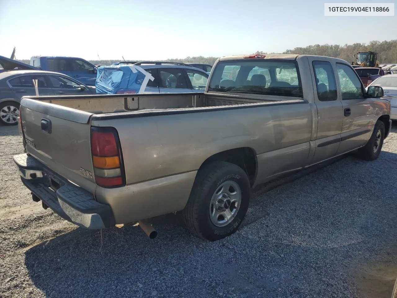 2004 GMC New Sierra C1500 VIN: 1GTEC19V04E118866 Lot: 76112734