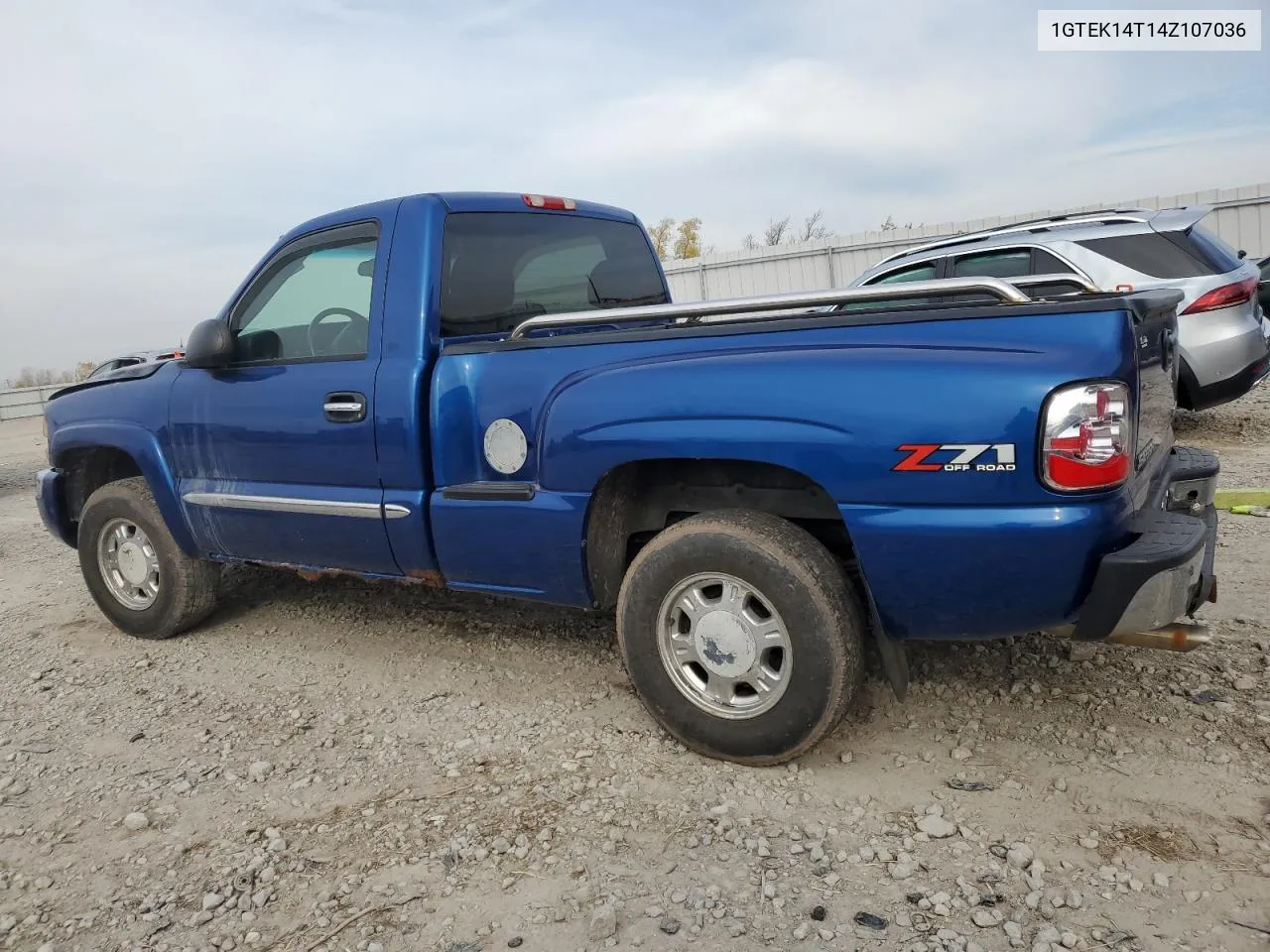 2004 GMC New Sierra K1500 VIN: 1GTEK14T14Z107036 Lot: 77122494