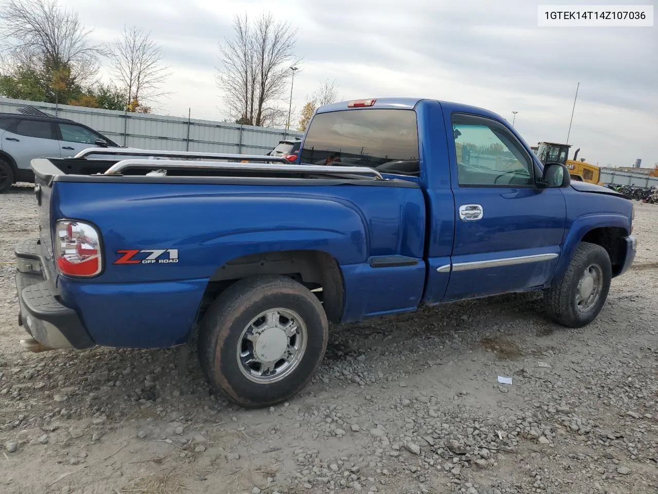 2004 GMC New Sierra K1500 VIN: 1GTEK14T14Z107036 Lot: 77122494