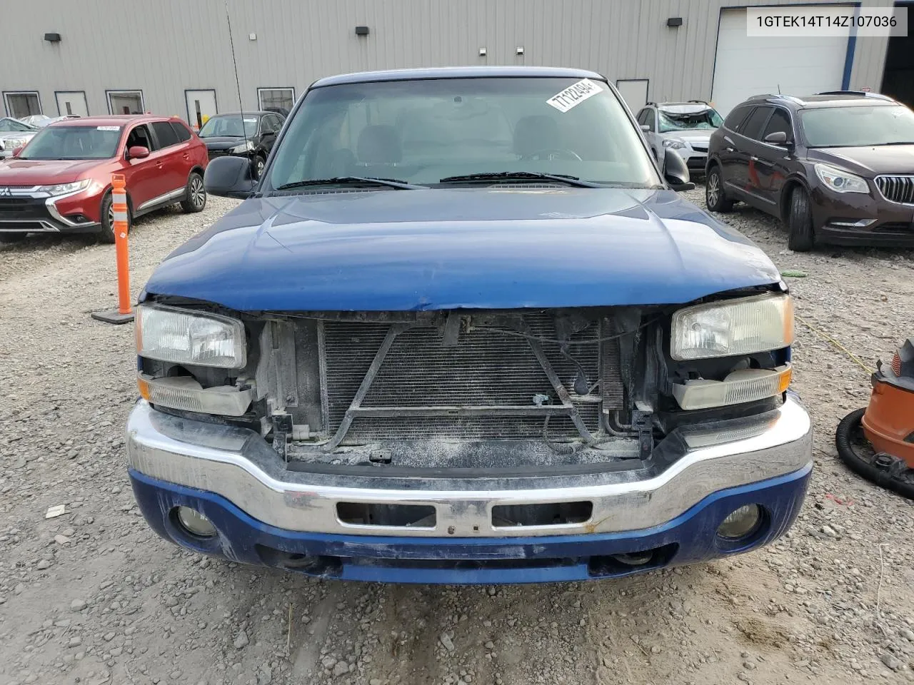 2004 GMC New Sierra K1500 VIN: 1GTEK14T14Z107036 Lot: 77122494