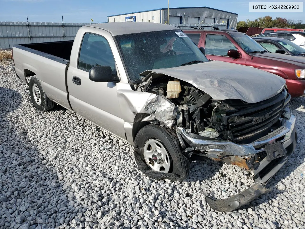 2004 GMC New Sierra C1500 VIN: 1GTEC14X24Z209932 Lot: 77202274