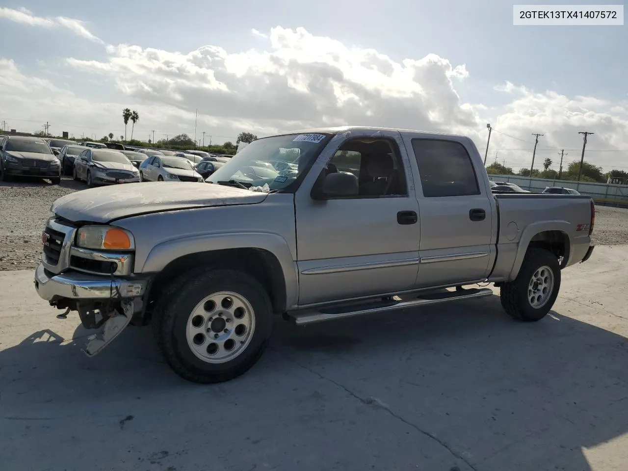 2004 GMC New Sierra K1500 VIN: 2GTEK13TX41407572 Lot: 77217984