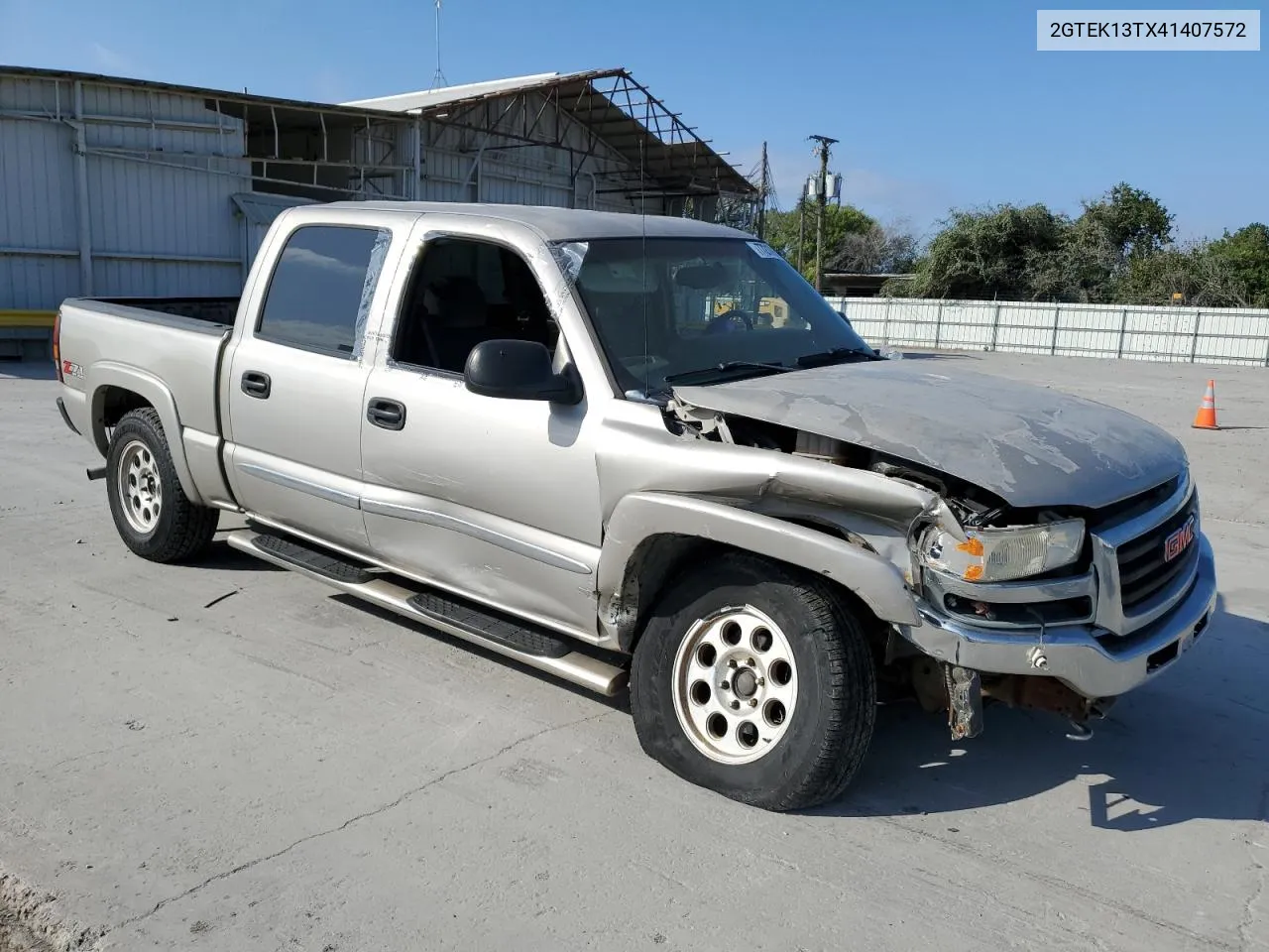 2004 GMC New Sierra K1500 VIN: 2GTEK13TX41407572 Lot: 77217984