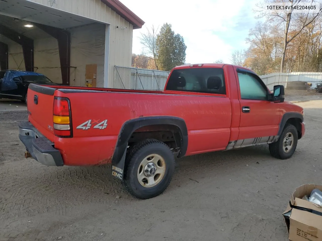 2004 GMC New Sierra K1500 VIN: 1GTEK14V54E204605 Lot: 77280364