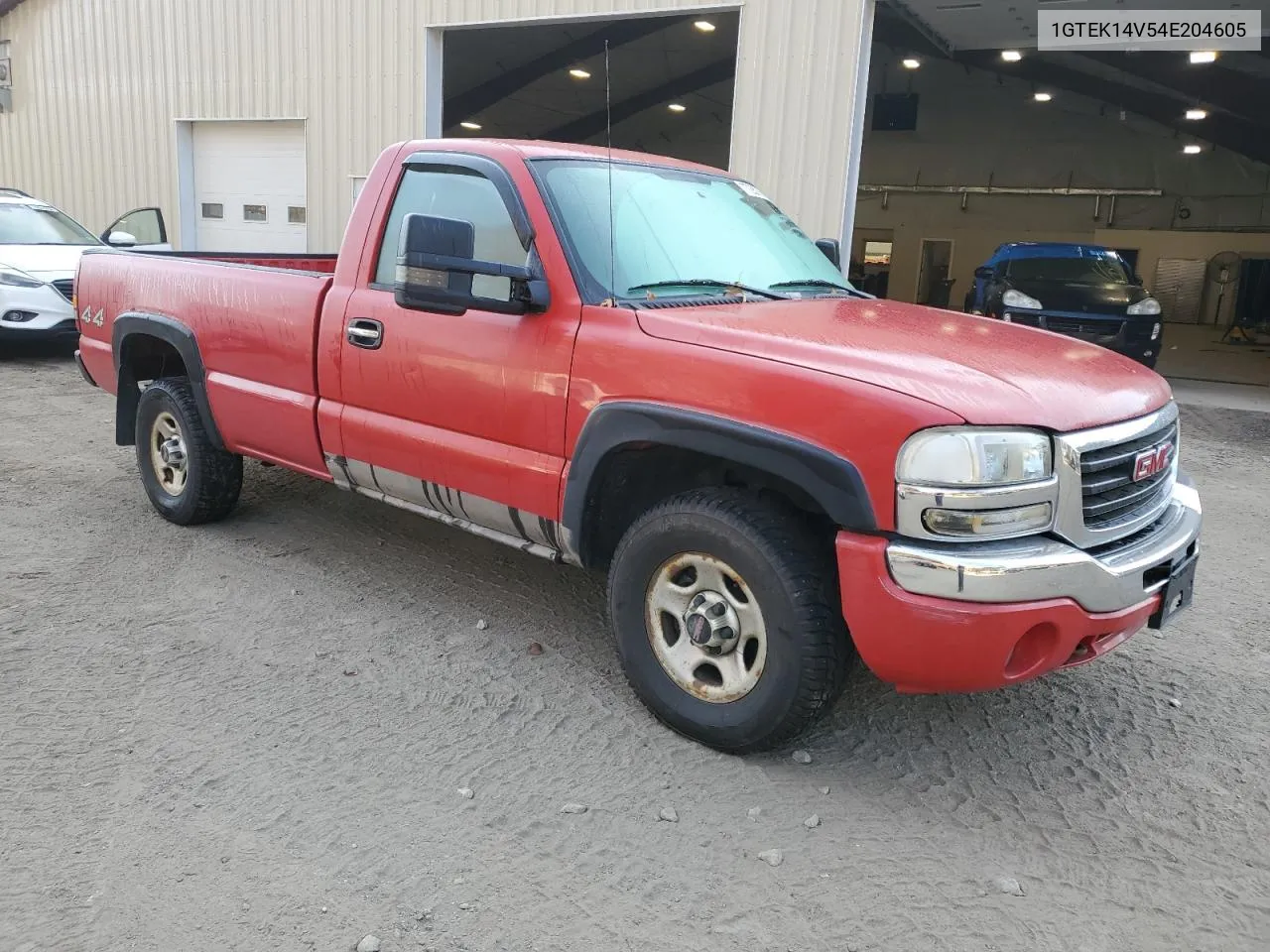 2004 GMC New Sierra K1500 VIN: 1GTEK14V54E204605 Lot: 77280364