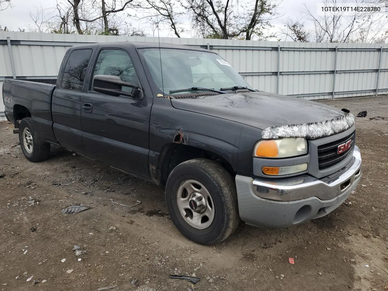 2004 GMC New Sierra K1500 VIN: 1GTEK19T14E228780 Lot: 79258894