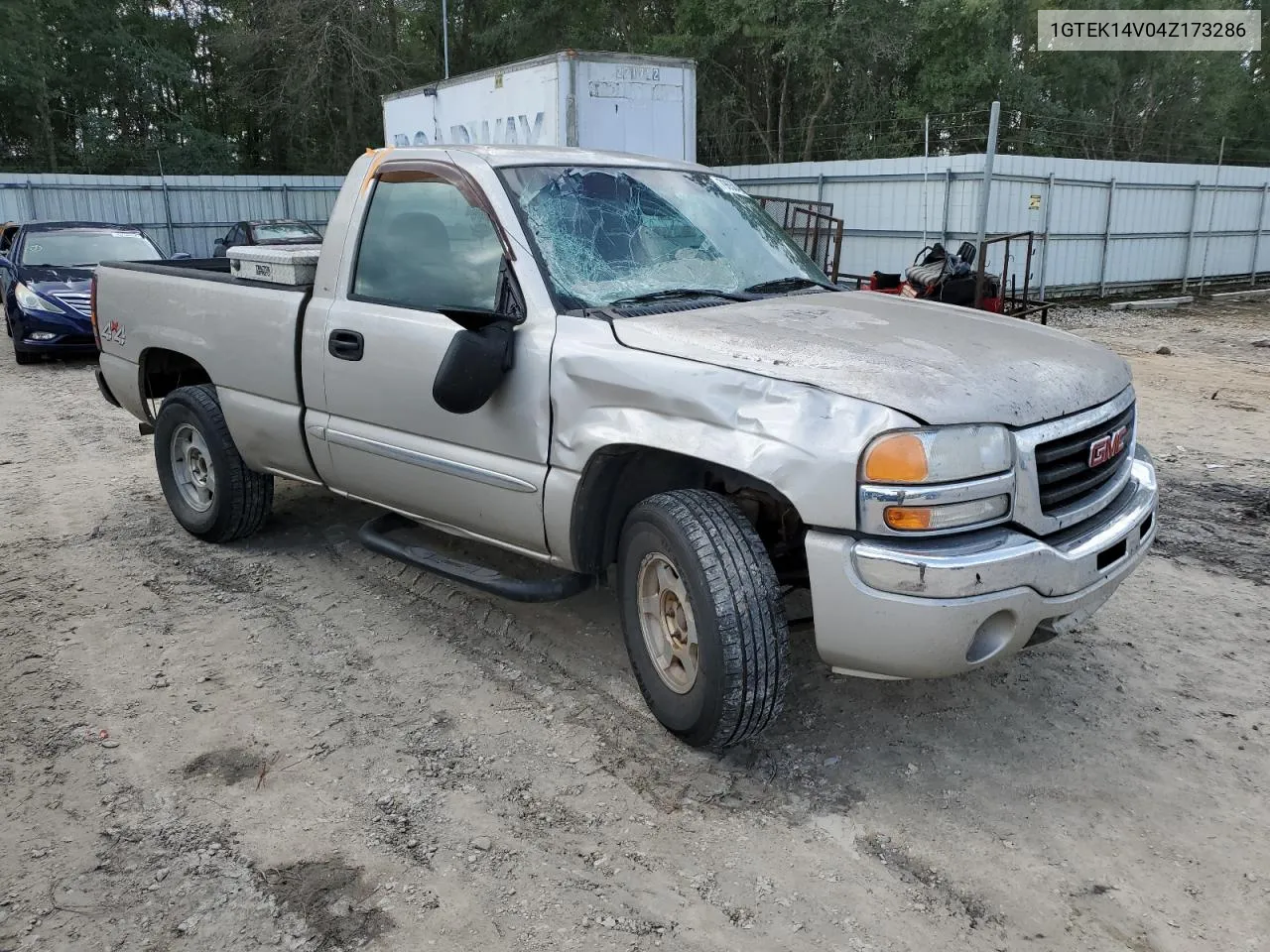 2004 GMC New Sierra K1500 VIN: 1GTEK14V04Z173286 Lot: 79650464