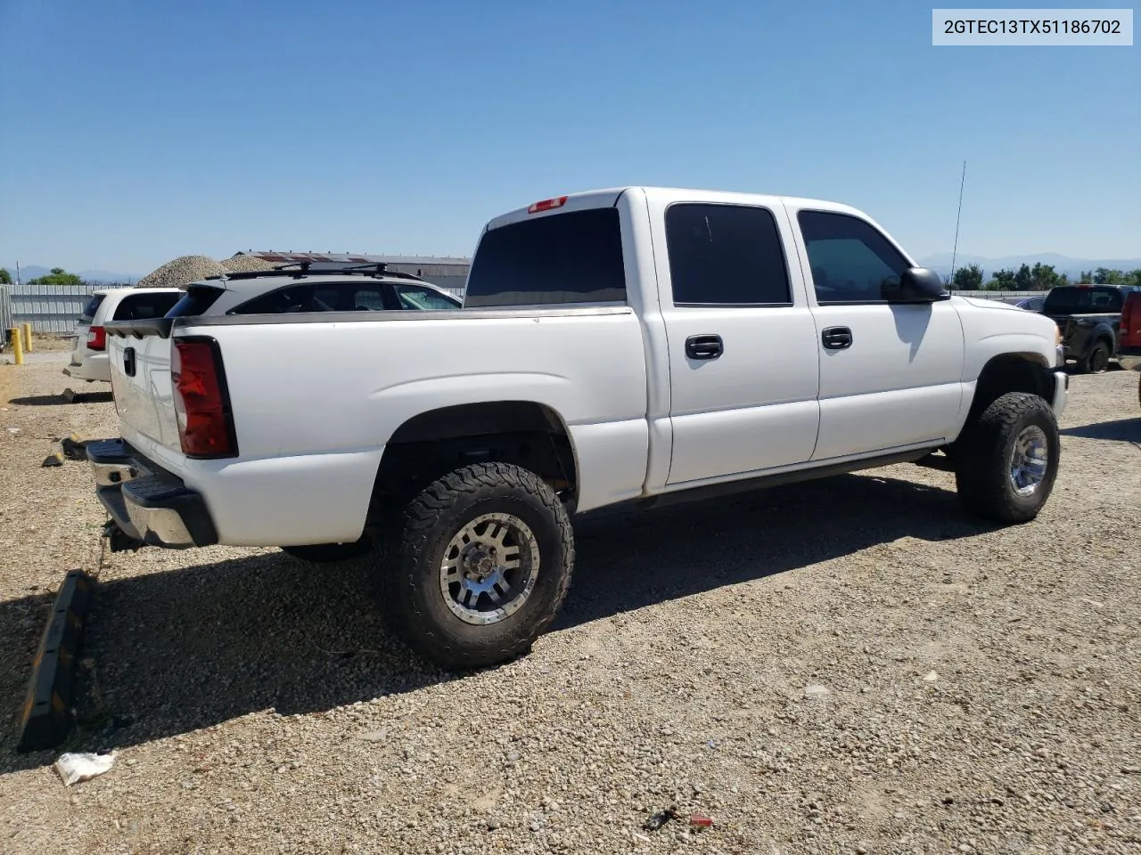 2005 GMC New Sierra C1500 VIN: 2GTEC13TX51186702 Lot: 58349784