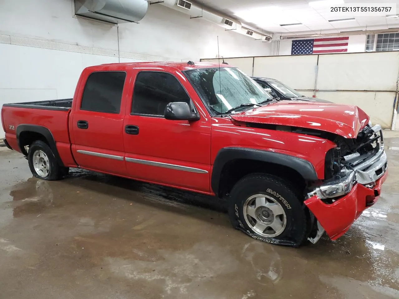 2005 GMC New Sierra K1500 VIN: 2GTEK13T551356757 Lot: 60290694