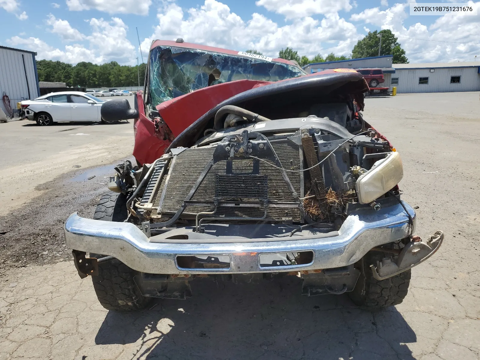 2005 GMC New Sierra K1500 VIN: 2GTEK19B751231676 Lot: 60462194