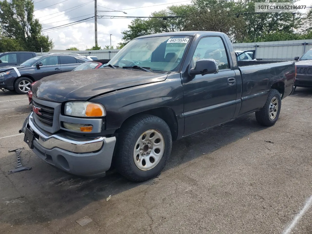 2005 GMC New Sierra C1500 VIN: 1GTEC14X65Z196877 Lot: 64375534