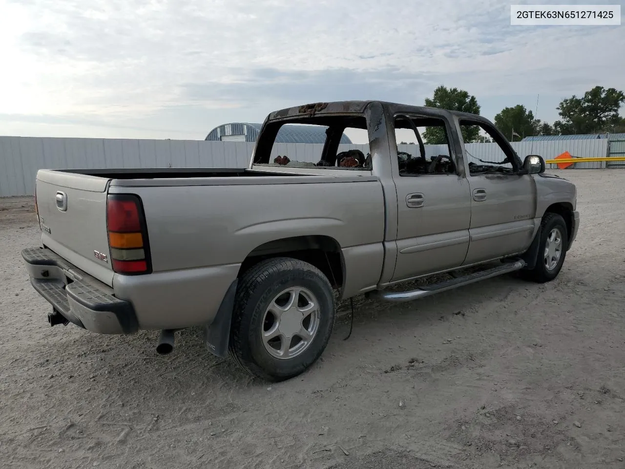 2005 GMC Sierra K1500 Denali VIN: 2GTEK63N651271425 Lot: 66397764