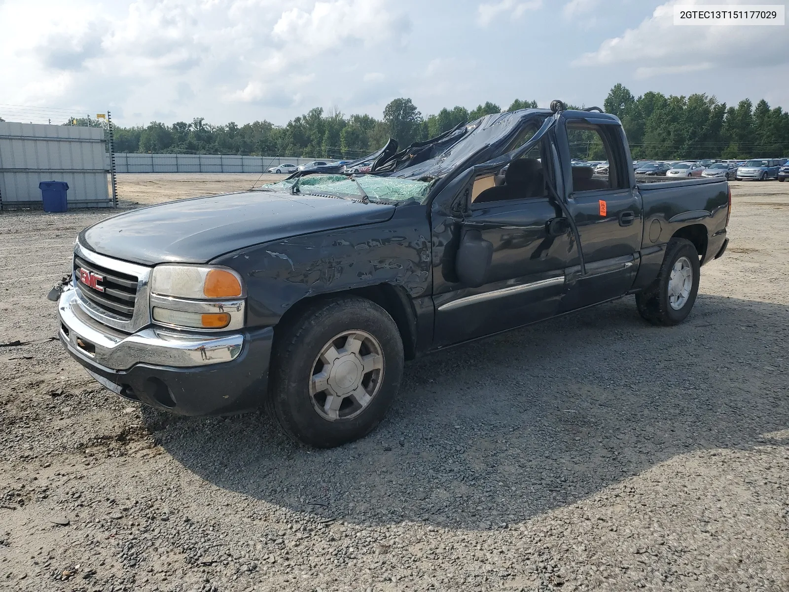 2005 GMC New Sierra C1500 VIN: 2GTEC13T151177029 Lot: 67051664