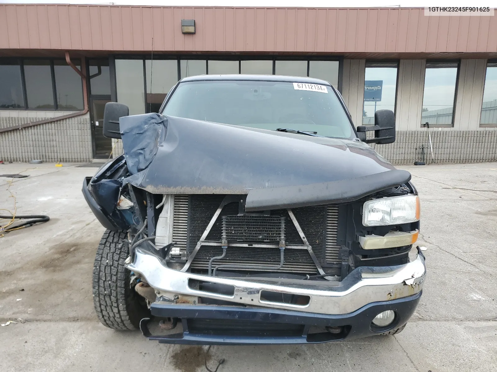 2005 GMC Sierra K2500 Heavy Duty VIN: 1GTHK23245F901625 Lot: 67112134