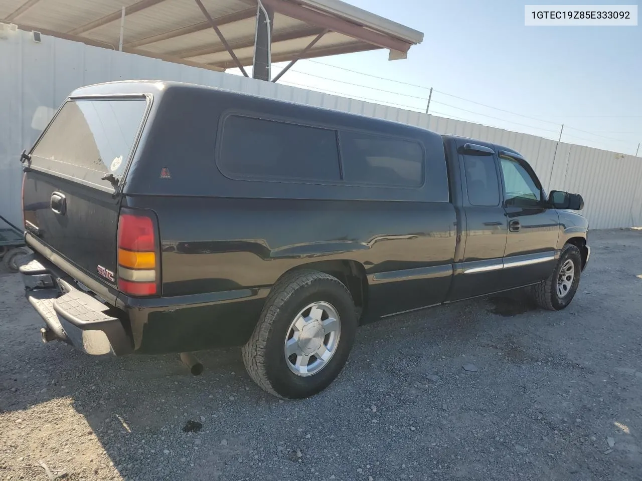 2005 GMC New Sierra C1500 VIN: 1GTEC19Z85E333092 Lot: 67481464