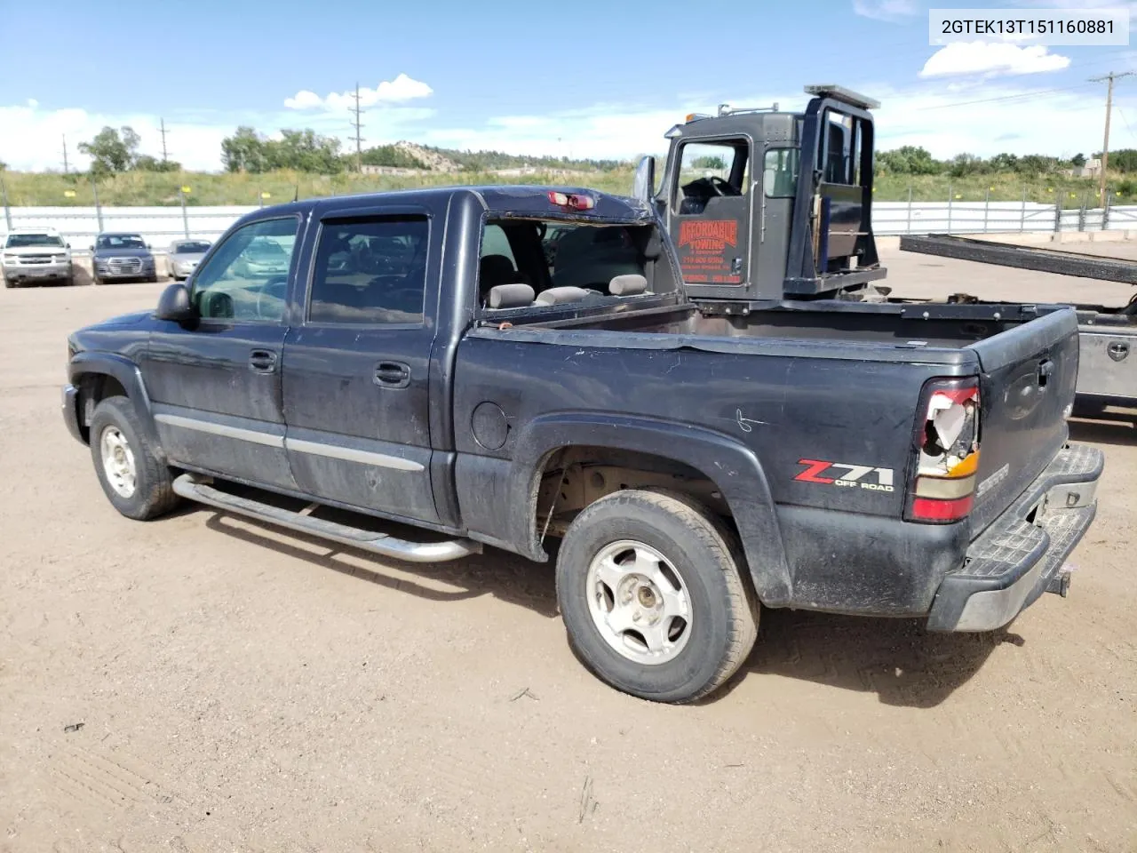 2005 GMC New Sierra K1500 VIN: 2GTEK13T151160881 Lot: 69246904