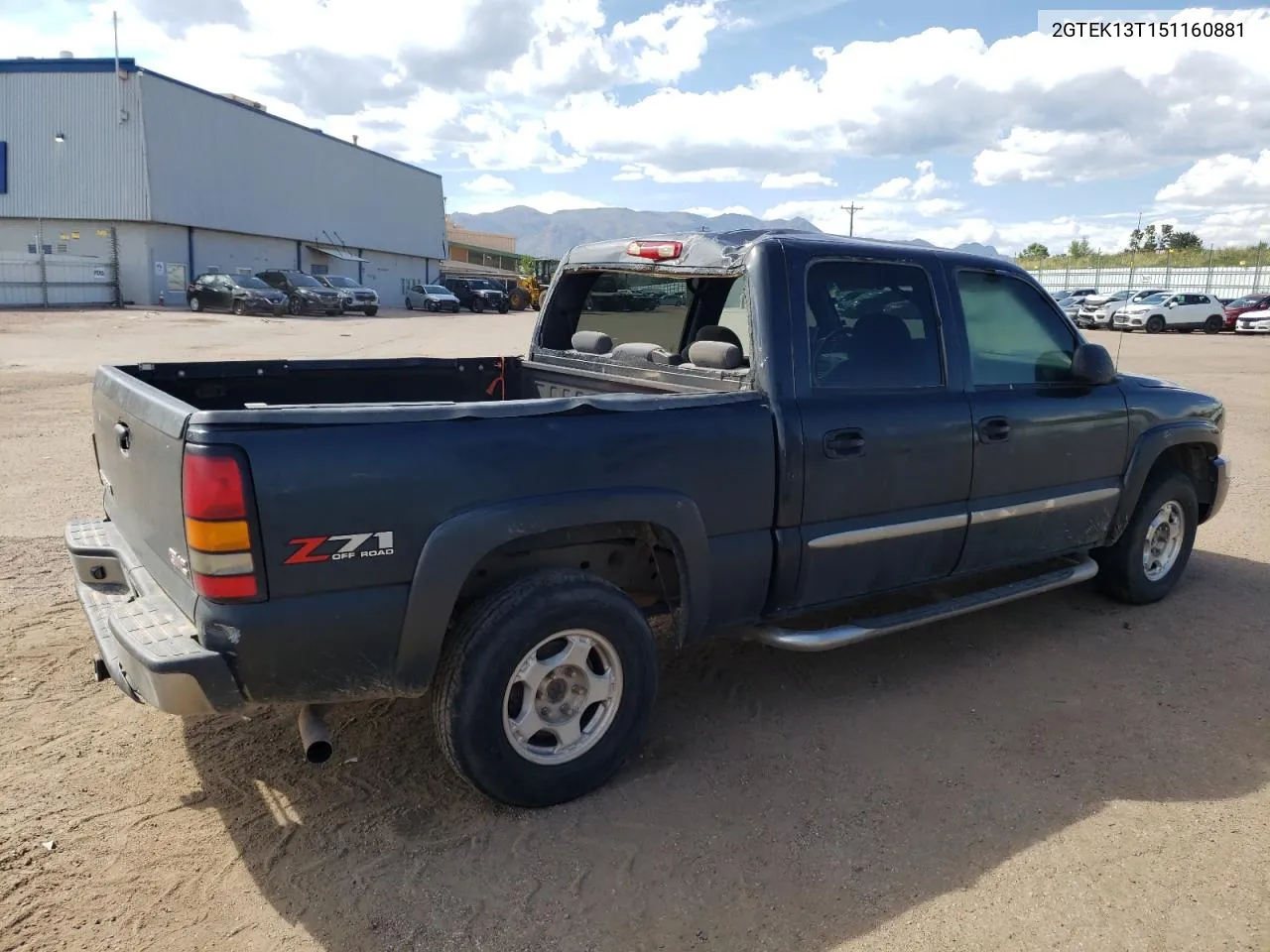 2005 GMC New Sierra K1500 VIN: 2GTEK13T151160881 Lot: 69246904