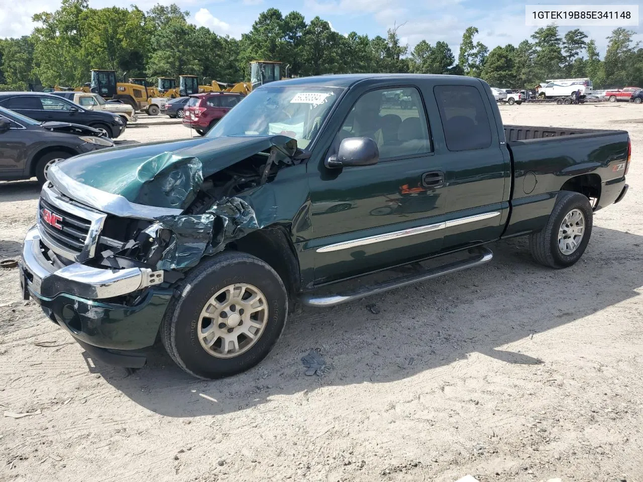 2005 GMC New Sierra K1500 VIN: 1GTEK19B85E341148 Lot: 69290334