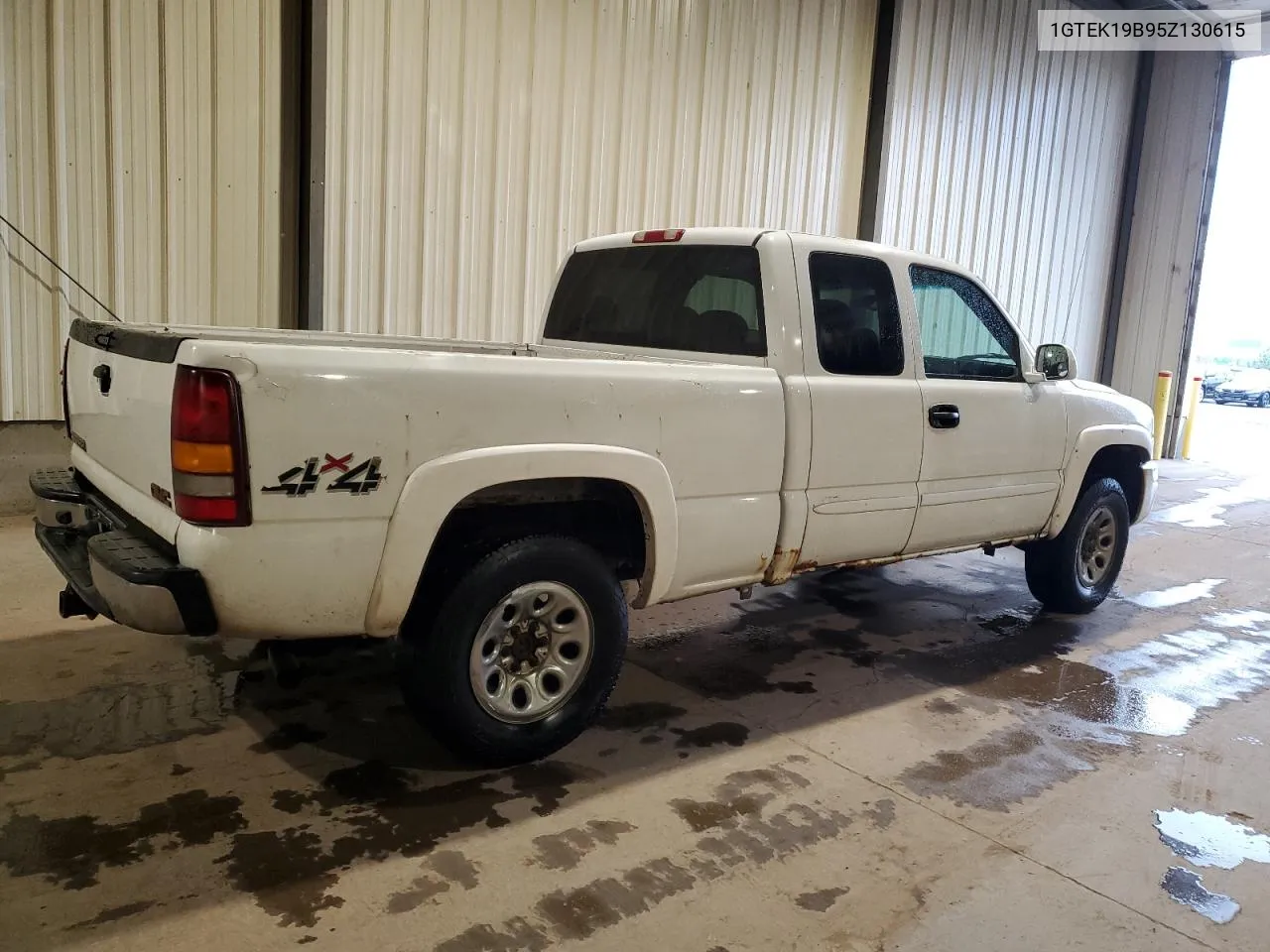 2005 GMC New Sierra K1500 VIN: 1GTEK19B95Z130615 Lot: 69528144