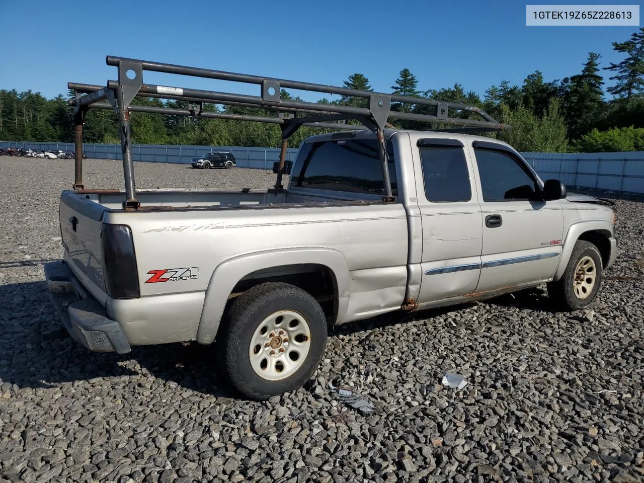 2005 GMC New Sierra K1500 VIN: 1GTEK19Z65Z228613 Lot: 69639254