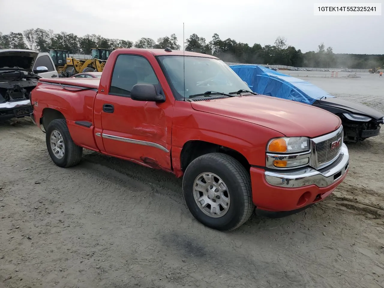 2005 GMC New Sierra K1500 VIN: 1GTEK14T55Z325241 Lot: 70963984